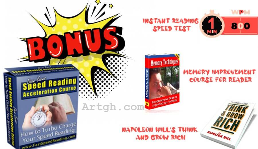 Speed Reading Acceleration Secrets Bonus content