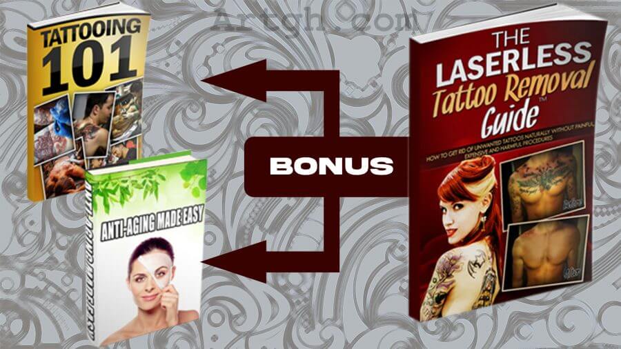 The Laserless Tattoo Removal Product Bonuses